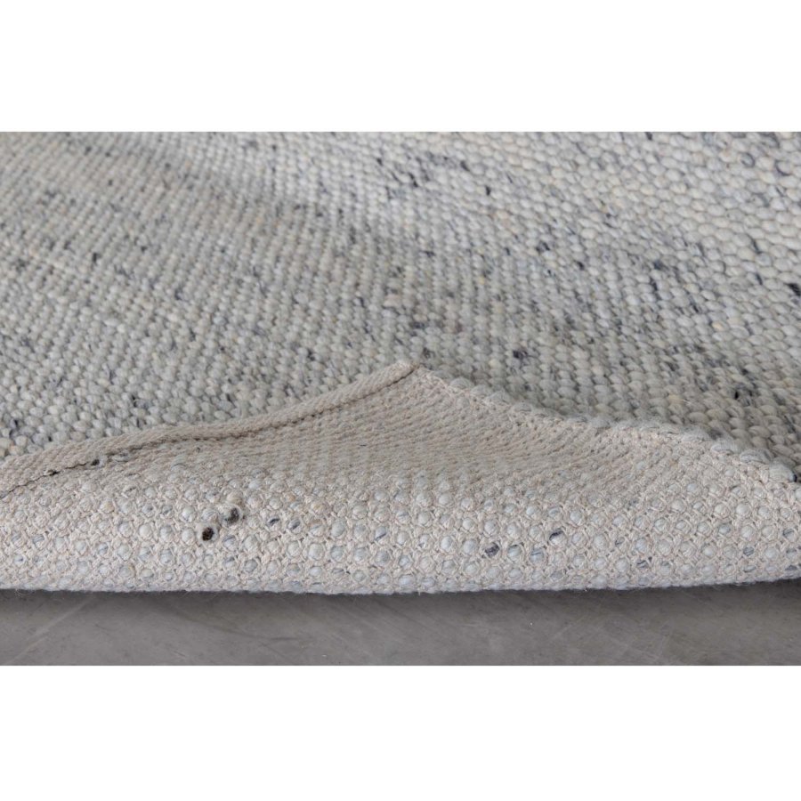 VENTURE DESIGN Ganga-Teppich – Elfenbeinwolle und Baumwolle (170 x 240)