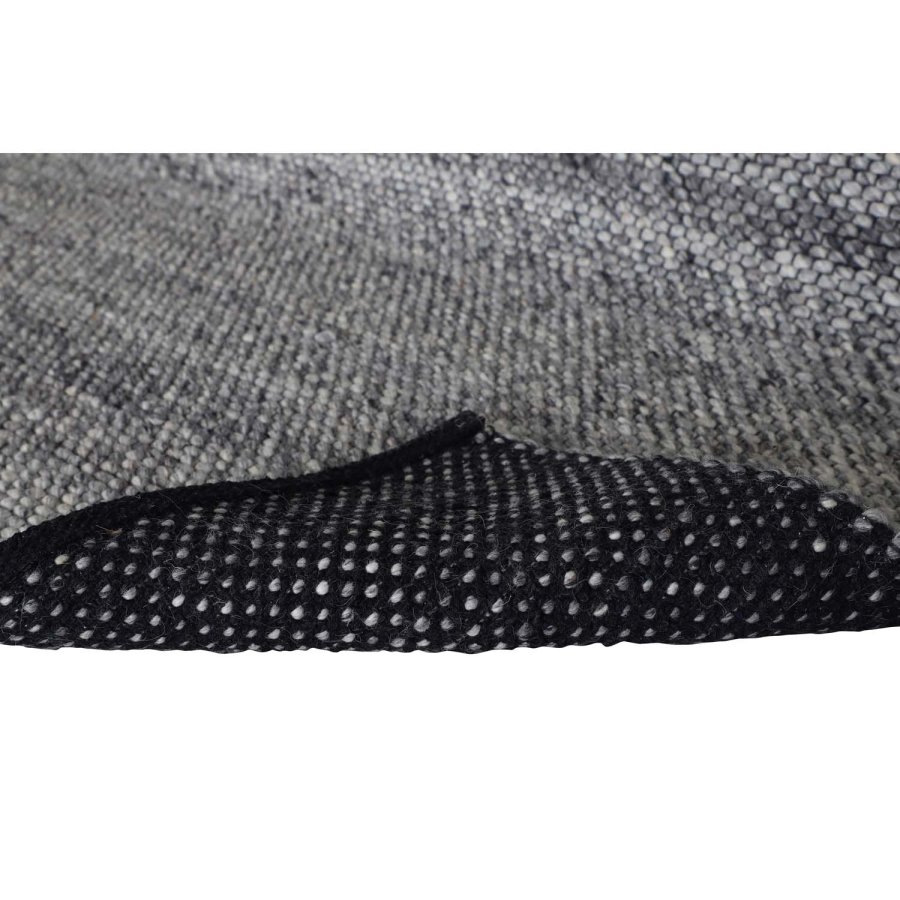 VENTURE DESIGN Ganga Teppich – Silberwolle und Baumwolle (170x240)