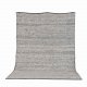 VENTURE DESIGN Ganga-Teppich – graue Wolle und Baumwolle (170 x 240)