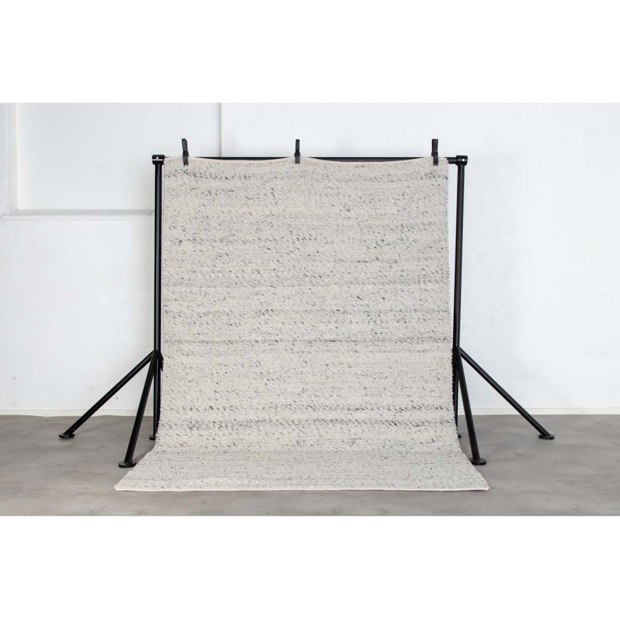 VENTURE DESIGN Ganga teppe - elfenbensull og bomull (200x300)