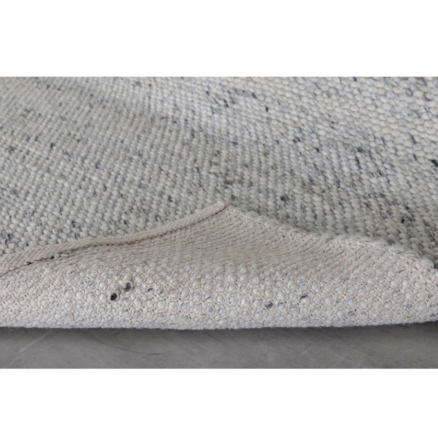 VENTURE DESIGN Ganga teppe - elfenbensull og bomull (200x300)