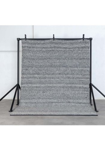 VENTURE DESIGN Ganga teppe - slvull og bomull (200x300)