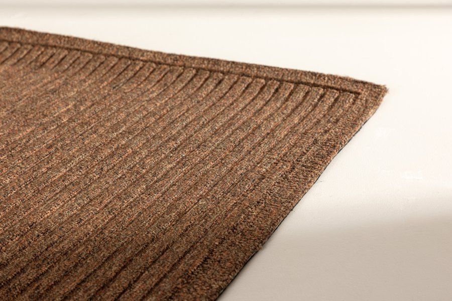 VENTURE DESIGN Bosse Teppe Bosse 50 % gummi 50 % PP - 60*90- -Rektangulrt-Naturlig/Sort