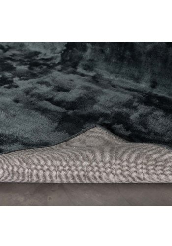 VENTURE DESIGN Indra-teppe - grafittgr viskose og bomull (170x240)