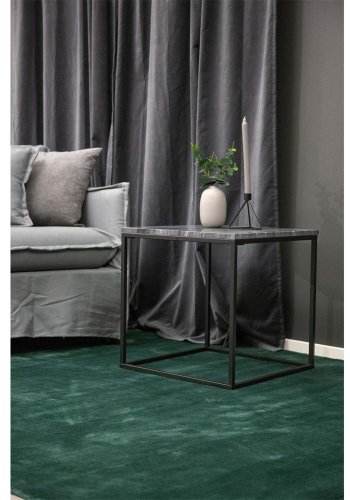 VENTURE DESIGN Indra-teppe - grnn viskose og bomull (170x240)