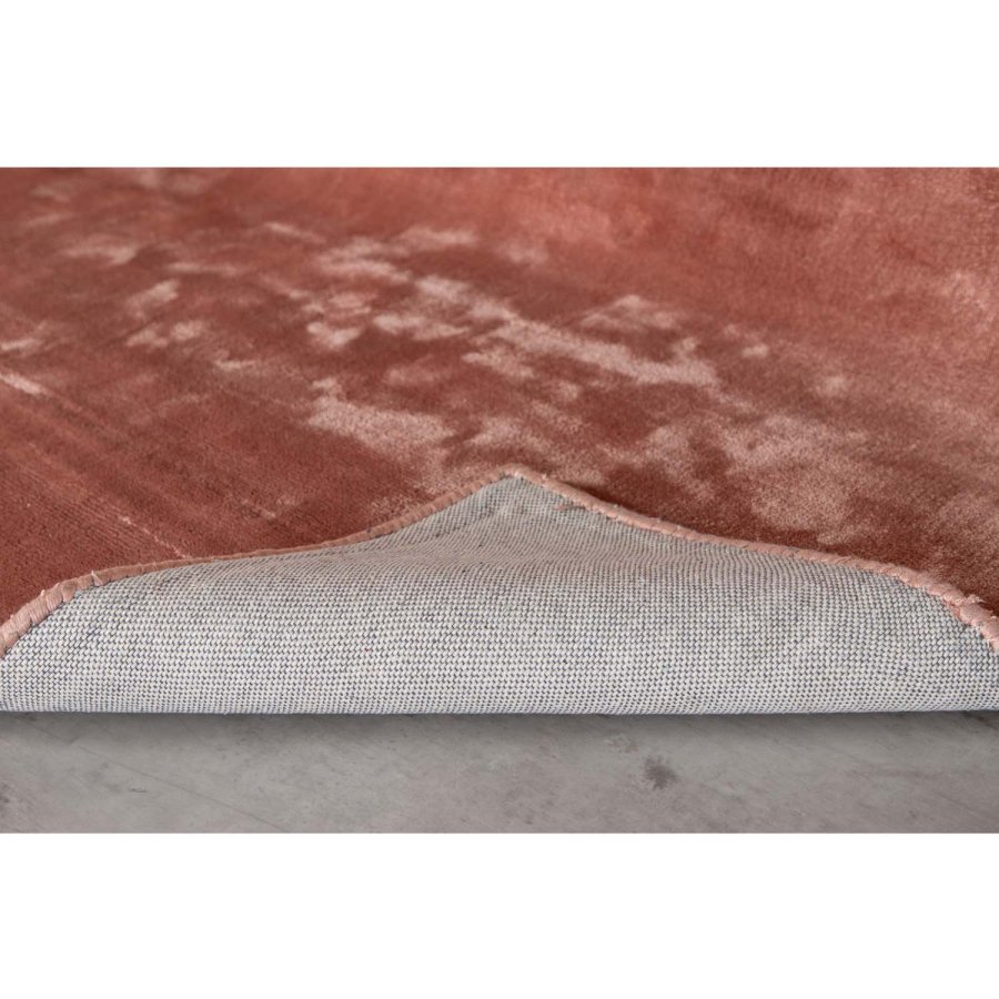 VENTURE DESIGN Indra-teppe - rosa viskose og bomull (170x240)