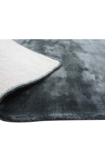 VENTURE DESIGN Indra-teppe - grafittgr viskose og bomull (200x300)