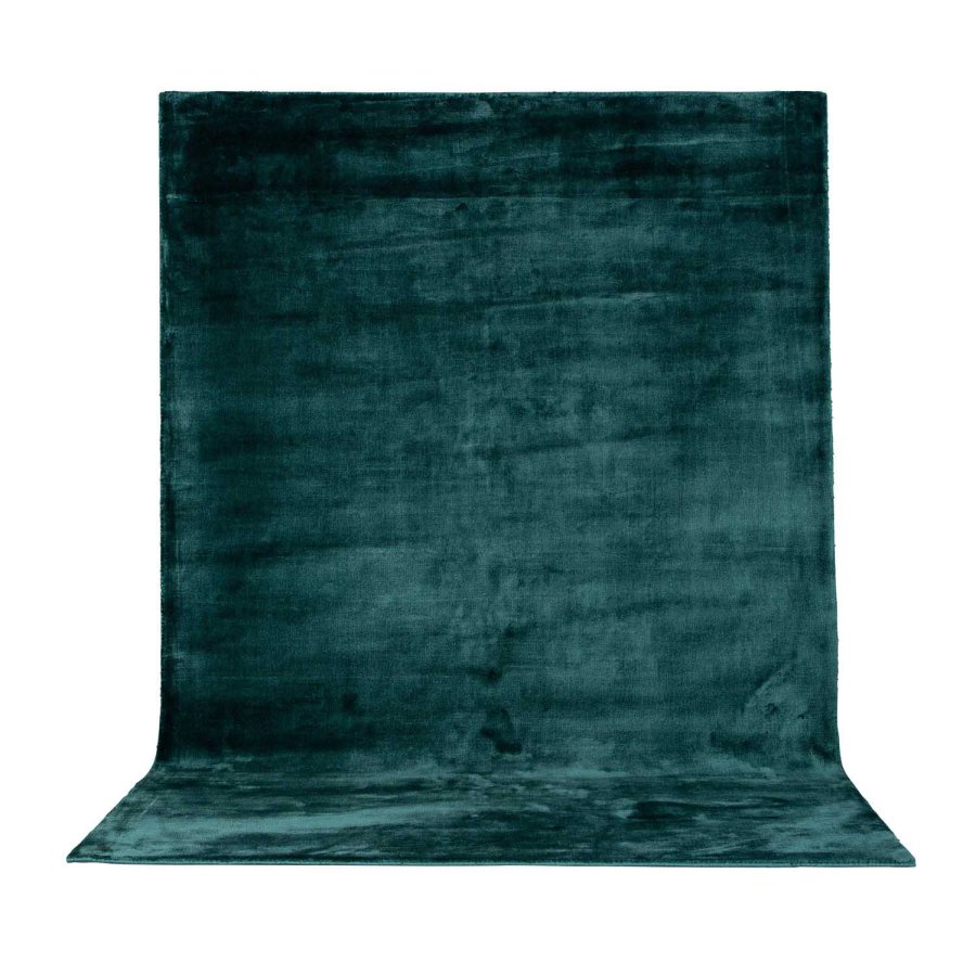 VENTURE DESIGN Indra-teppe - grnn viskose og bomull (200x300)