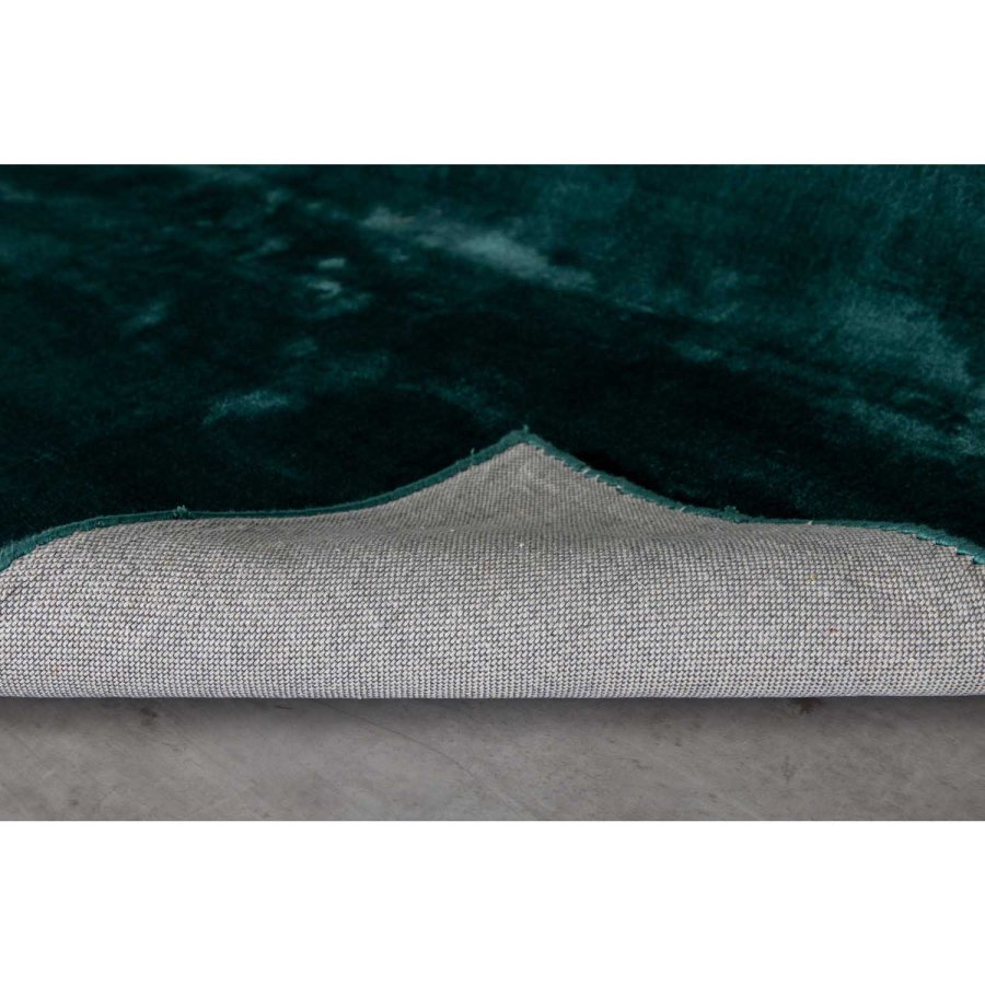 VENTURE DESIGN Indra-teppe - grnn viskose og bomull (200x300)