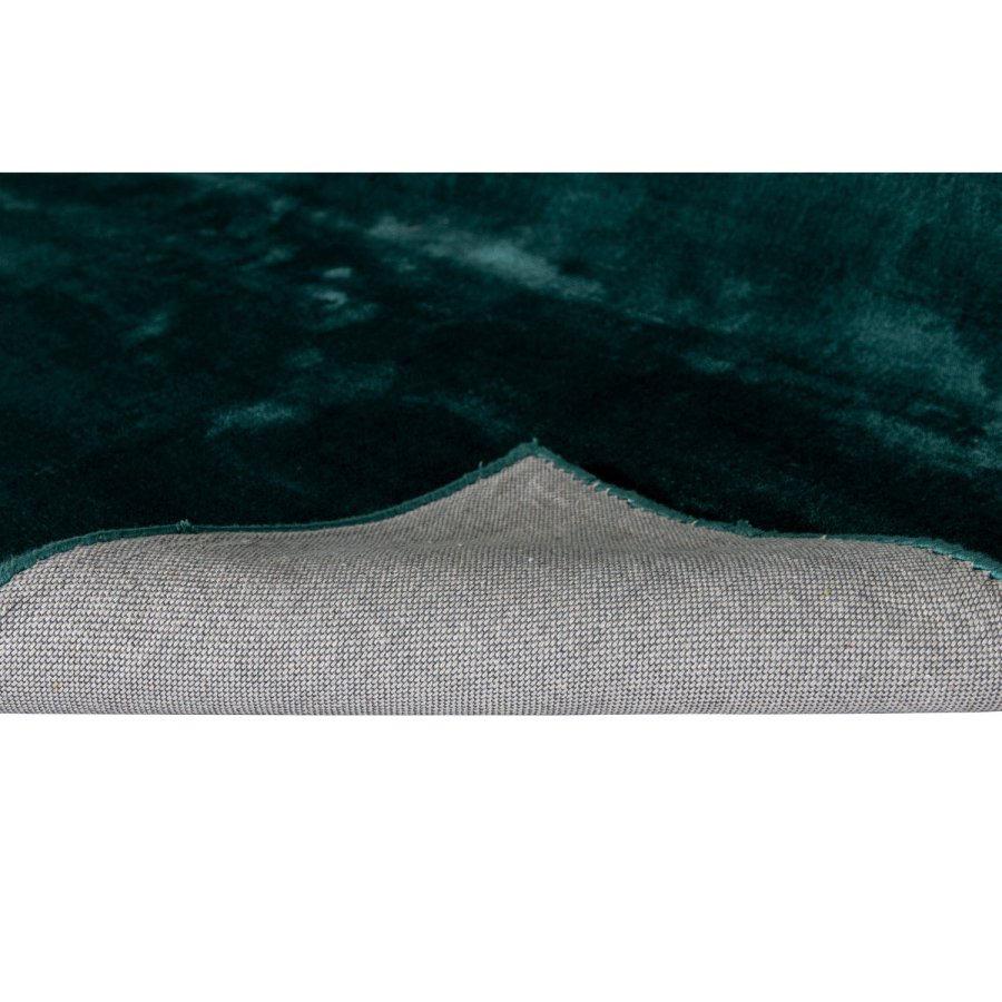 VENTURE DESIGN Indra-teppe - grnn viskose og bomull (200x300)