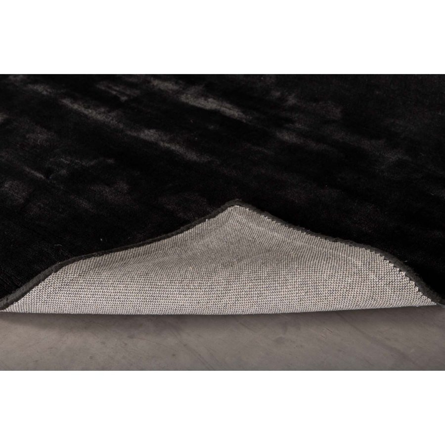 VENTURE DESIGN Indra-teppe - mrkegr viskose og bomull (200x300)