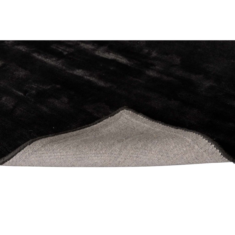 VENTURE DESIGN Indra-teppe - mrkegr viskose og bomull (250x350)