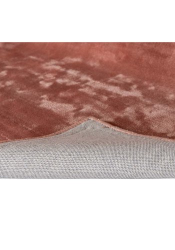 VENTURE DESIGN Indra-teppe - rosa viskose og bomull (250x350)