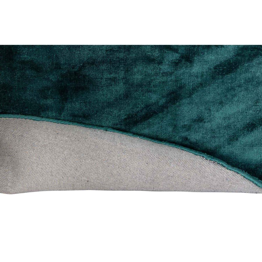 VENTURE DESIGN Indra-teppe - grnn viskose og bomull (200)