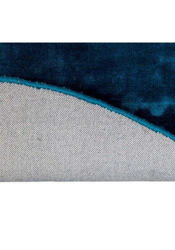 VENTURE DESIGN Indra-teppe - turkis viskose og bomull (200)