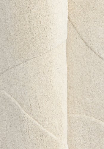 VENTURE DESIGN Enard Rug Enard Ullblanding med stoffbakside - 290*175- -Oval -Hvit