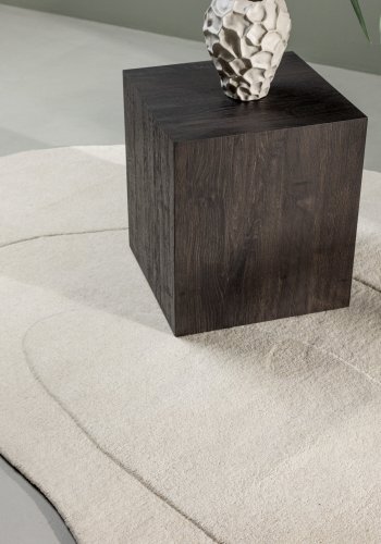 VENTURE DESIGN Enard Rug Enard Ullblanding med stoffbakside - 290*175- -Oval -Hvit