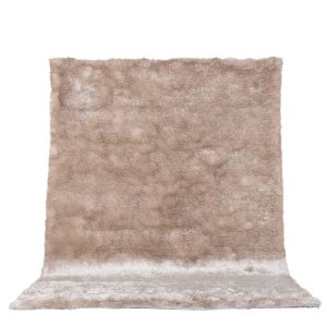 VENTURE DESIGN Shiva Shaggy teppe - champagne polyester og bomull (170x240)