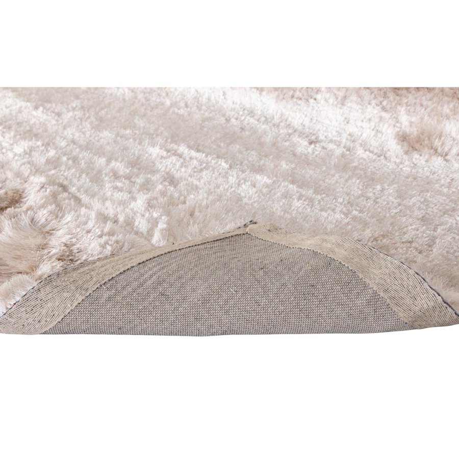 VENTURE DESIGN Shiva Shaggy teppe - champagne polyester og bomull (170x240)