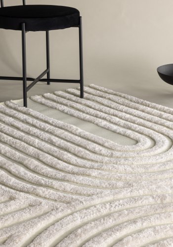 VENTURE DESIGN Nikita Teppe Nikita Poly-bomull Canvas - 290*200- -Rektangulrt-Hvitt