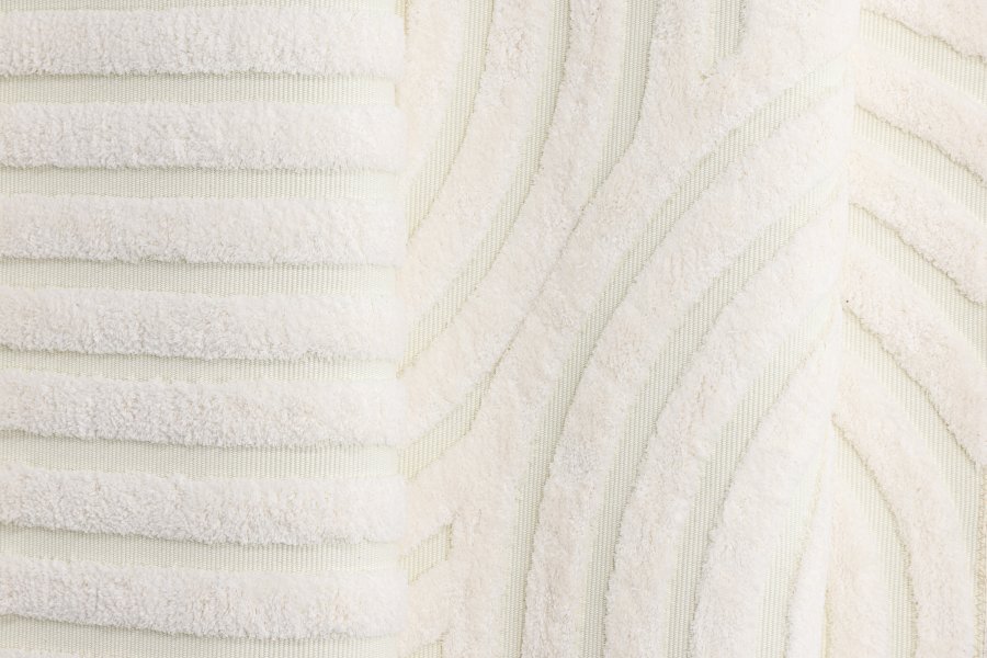 VENTURE DESIGN Nikita Teppe Nikita Poly-bomull Canvas - 230*160- -Rektangulrt-Hvitt