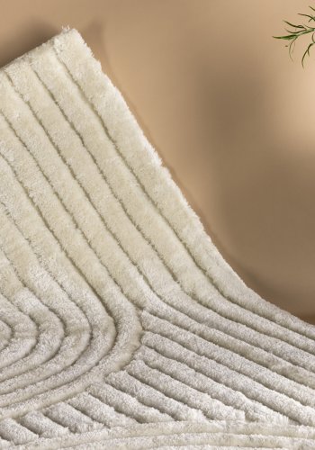 VENTURE DESIGN Niklas Teppe Niklas Polyester - 290*200- -Rektangulrt-Hvitt