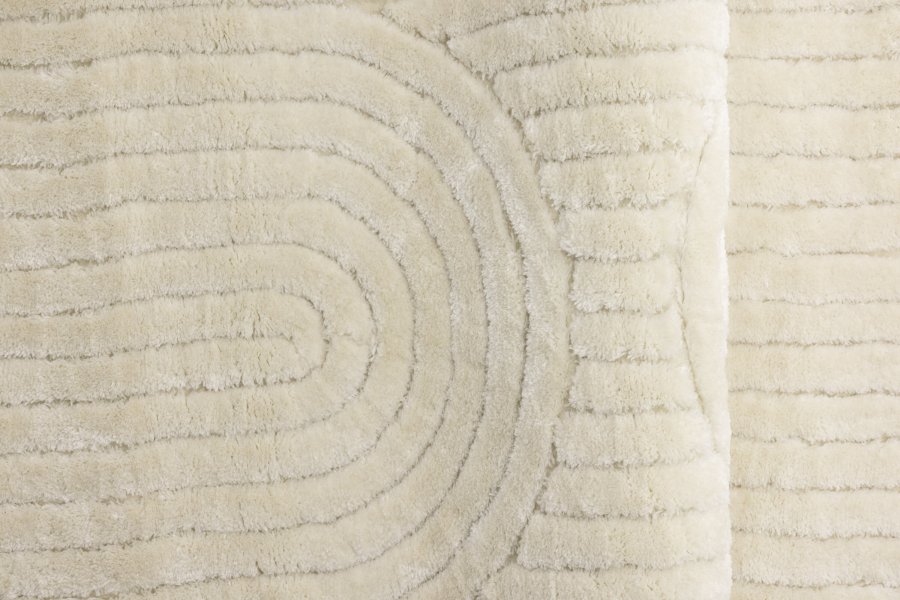 VENTURE DESIGN Niklas Teppe Niklas Polyester - 230*160- -Rektangulrt-Hvitt