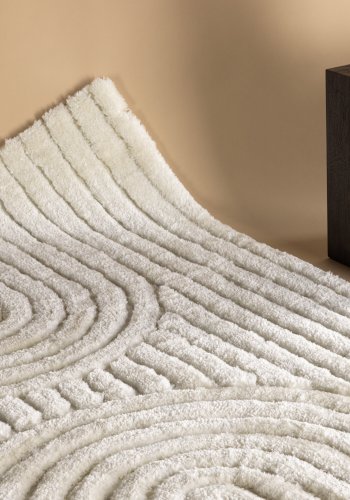 VENTURE DESIGN Niklas Teppe Niklas Polyester - 230*160- -Rektangulrt-Hvitt