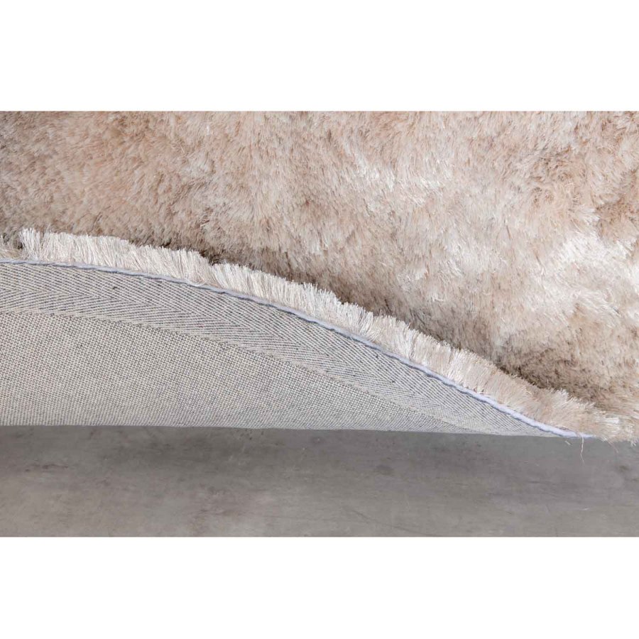 VENTURE DESIGN Shiva Shaggy teppe - champagne polyester og bomull (200)