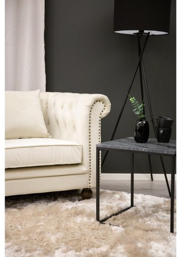 VENTURE DESIGN Shiva Shaggy teppe - champagne polyester og bomull (200)