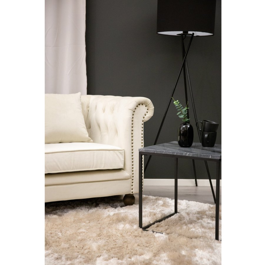 VENTURE DESIGN Shiva Shaggy teppe - champagne polyester og bomull (200)