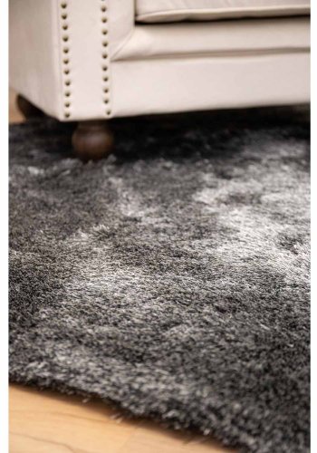 VENTURE DESIGN Shiva Shaggy teppe - gr polyester og bomull (200)