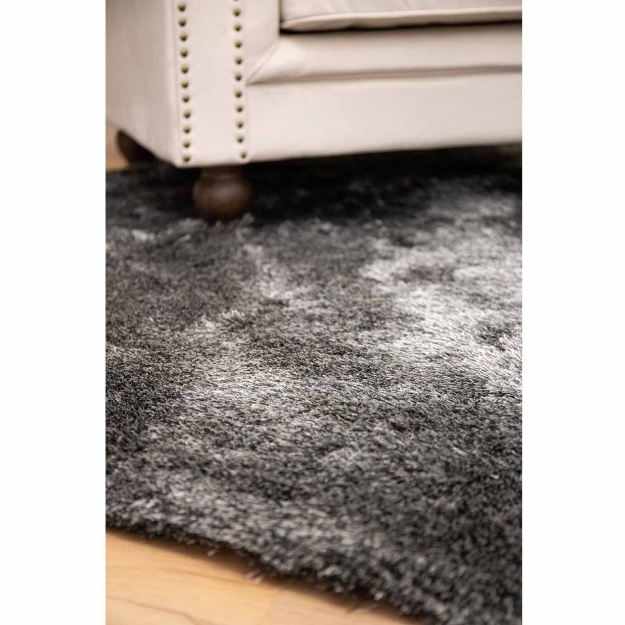 VENTURE DESIGN Shiva Shaggy teppe - gr polyester og bomull (200)