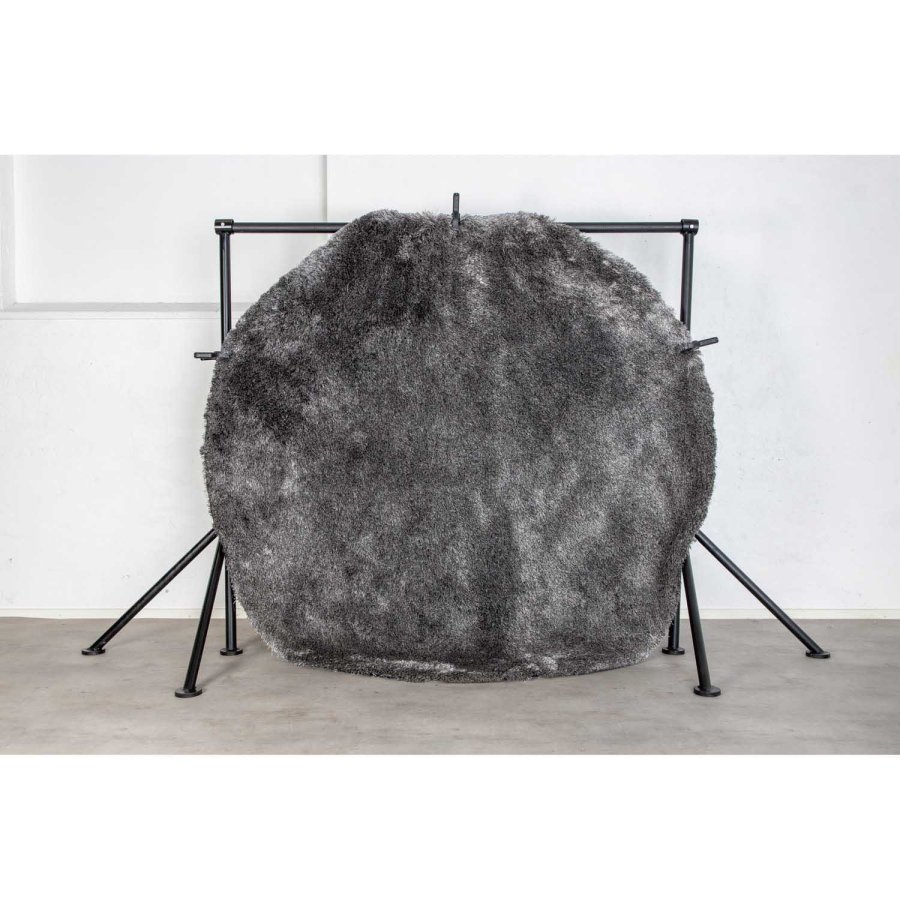 VENTURE DESIGN Shiva Shaggy teppe - gr polyester og bomull (200)