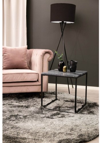 VENTURE DESIGN Shiva Shaggy teppe - gr polyester og bomull (200)