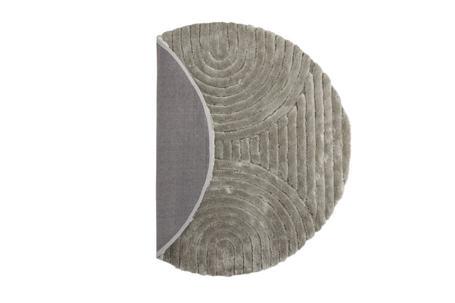 VENTURE DESIGN Niklas Teppe Niklas Polyester - 200*200- -Rund-Greige