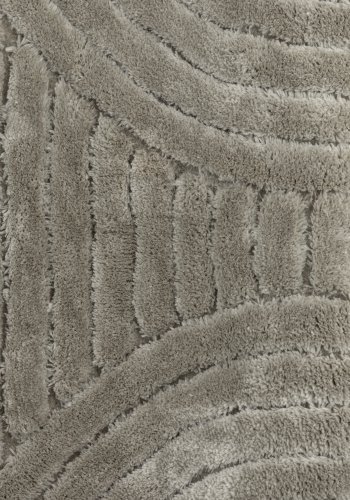 VENTURE DESIGN Niklas Teppe Niklas Polyester - 200*200- -Rund-Greige