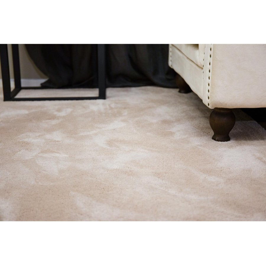 VENTURE DESIGN Undra teppe - beige viskose (170x240)