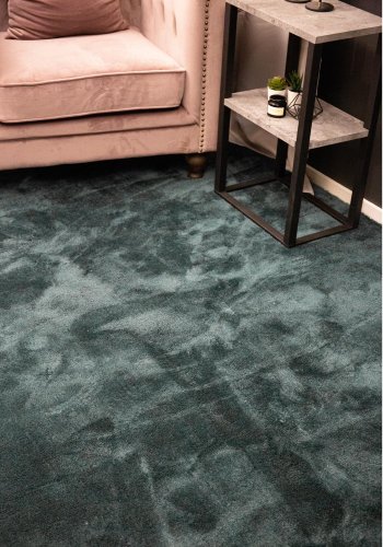 VENTURE DESIGN Undra teppe - grnn viskose (200x300)