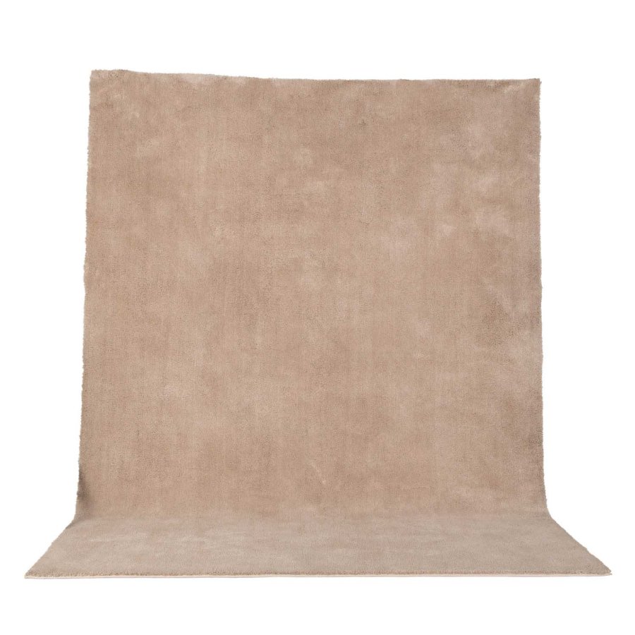 VENTURE DESIGN Undra teppe - beige polyester og bomull (250x350) 