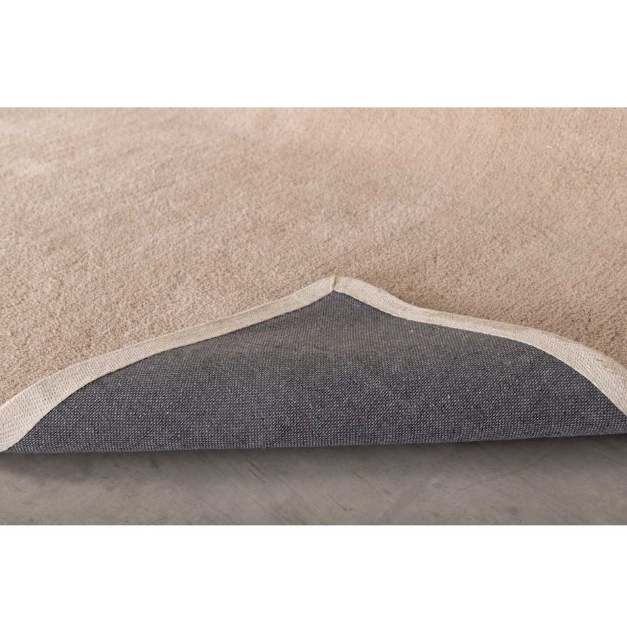 VENTURE DESIGN Undra teppe - beige polyester og bomull (250x350) 