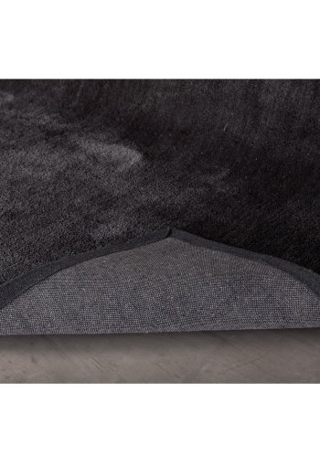 VENTURE DESIGN Undra teppe - mrkegr viskose (250x350) 