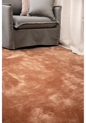 VENTURE DESIGN Undra teppe - stvete rosa viskose (250x350) 