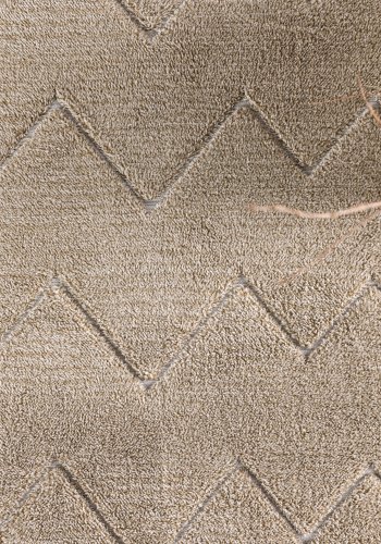 VENTURE DESIGN Fia Teppich, rechteckig  braunes Polyester (230 x 160)