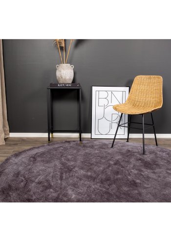 VENTURE DESIGN Undra teppe - mrkegr viskose (200)