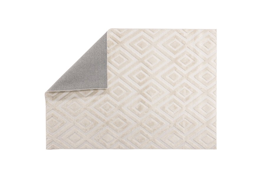 VENTURE DESIGN Pia Teppe Pia Polyester Shaggy - 290*200- -Rektangulr-Hvit