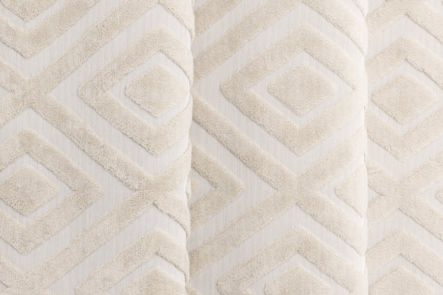 VENTURE DESIGN Pia Teppe Pia Polyester Shaggy - 290*200- -Rektangulr-Hvit