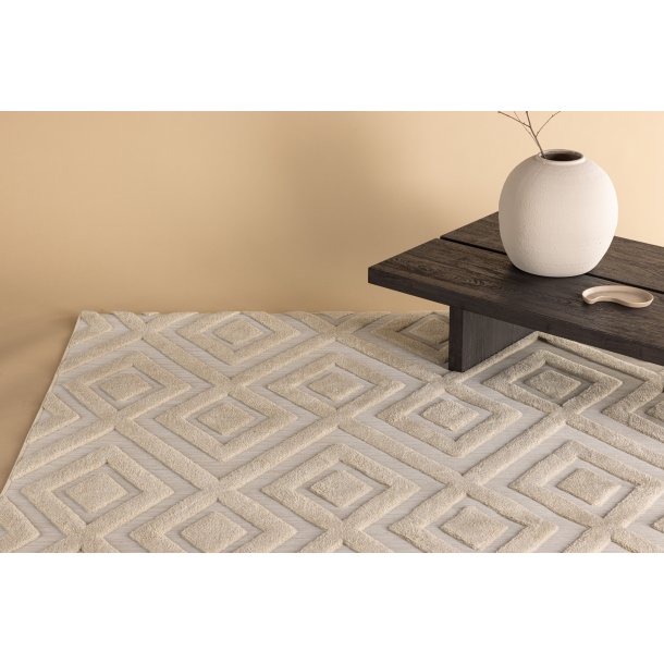 PIA rektangulre tppe sand 290x200