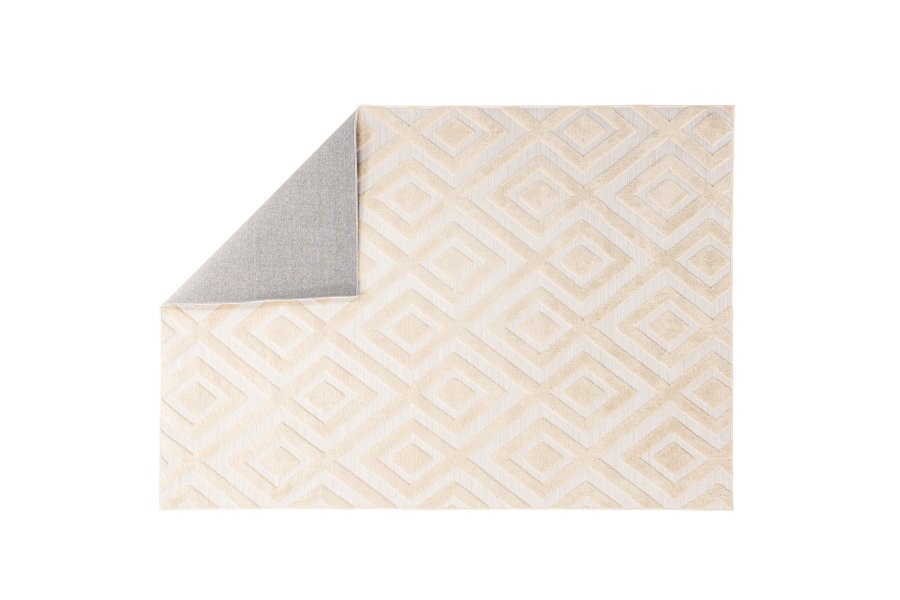 VENTURE DESIGN Pia Rug Pia Polyester Shaggy - 230*160- -Rektangulr-Beige