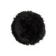 VENTURE DESIGN Katy sdeskind, rund - sort akryl falsk pels (34)